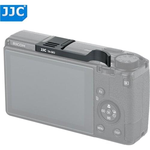 JJC TA-GR3 Thumbs-Up-Grip For Ricoh GR III Camera Hand Grip With Hot Shoe Cover Hotshoe Cap Cameras Accessories