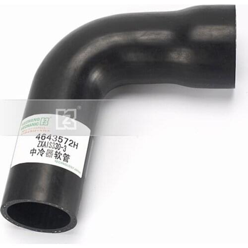 For Hitachi Excavator Intercooler Hose ZX330/350/360-3G 6HK1 Engine Intercooler Connection 4643572H