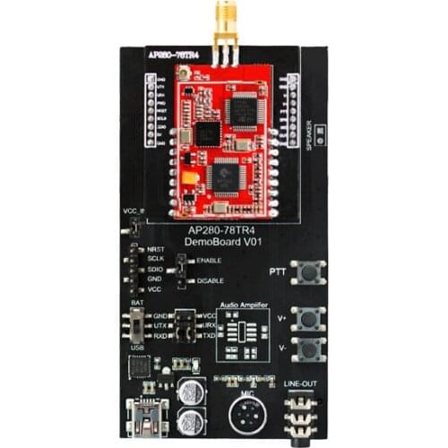 Audio Intercom Test Board AP280-78 Development Board Audio Codec Voice Intercom Test Board
