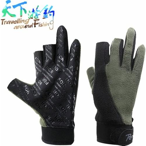 Travelling around Fishing Fingerless Fishing Gloves