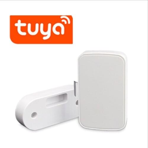 Tuya APP Bluetooth Remote Control Cabinet Drawer Lock Invisible Keyless Hidden Electrics Wifi Lock Security Phone Control Lock