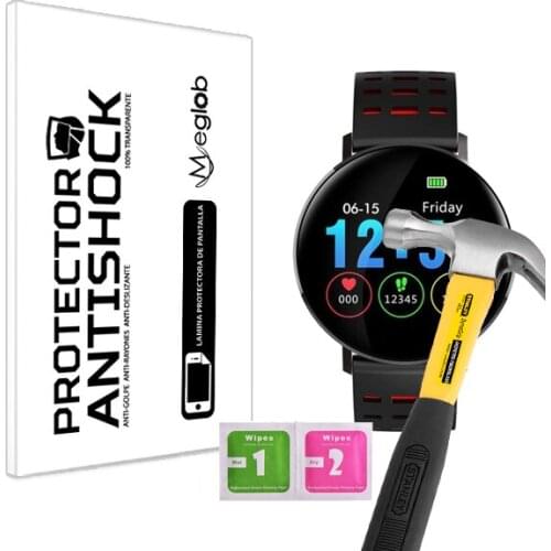 Screen protector Anti-Shock Anti-scratch Anti-Shatter compatible with Makibes L6