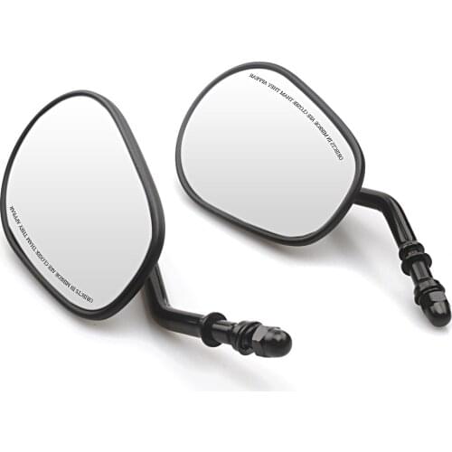 8MM Motorcycle Rear View Mirrors For Harley Road King Touring XL 883 Sportster Road King Fatboy Softail Dyna Bobber Street Glide