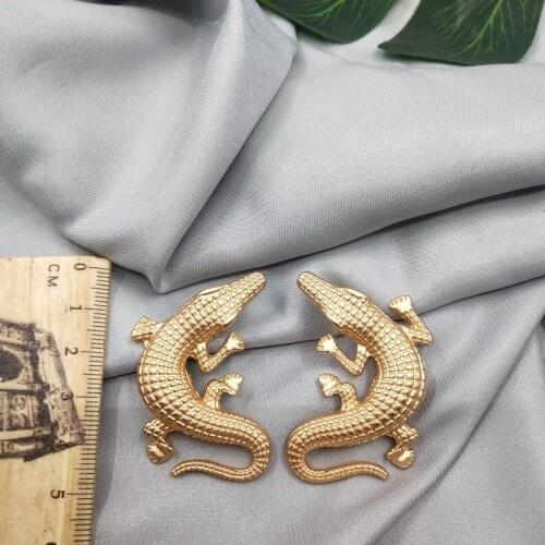 2020 Hot Sale Brinco Earing Jewelry Personality Joker Fashionable Restoring Ancient Ways People Alligator Earrings Female D36