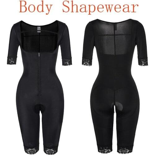 Body Shapewear Gym Sports Slimming Jumpsuit Daily Shaper For Women High Stretch Corset Shapewear bodycon jumpsuit gaine ventre