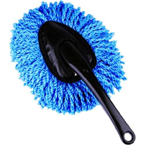 1PCS Car Special Wax Tow Cleaning Microfiber Dust Cleaning Brush Car Room Dual Purpose Dust Cleaning Broom Car Cleaning Supplies