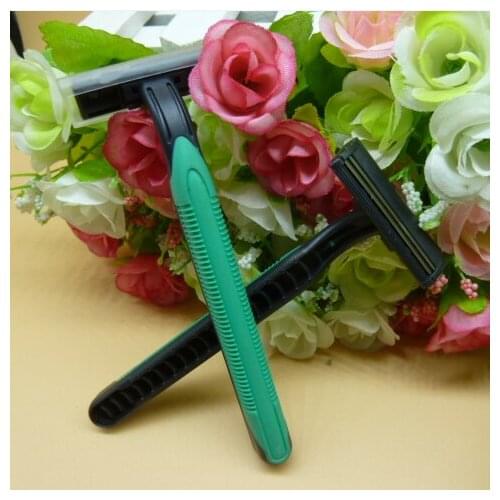 2pcs/pack Disposable Razor Hair Remover with Double blade
