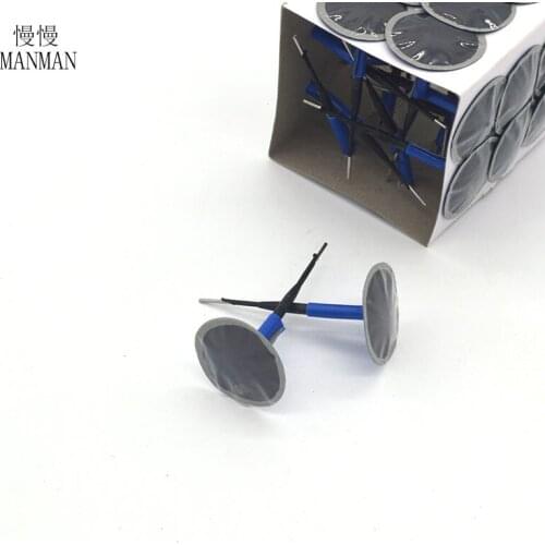 24 stucke Reifenpannen (4mm Plug stemr) 4mm Plug stem Patch Pilz Auto Van Quad Trike tubeless-reifen- atur-set