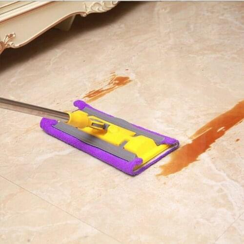 341206/Household /flat mop/ plus crude plus Thick stainless steel rod/360 degrees can be rotated/adjustable height