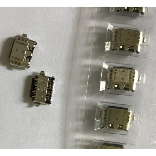 50PCS/Lot Original new For Motorola Moto G6 micro USB connector Jack socket charging port female plug