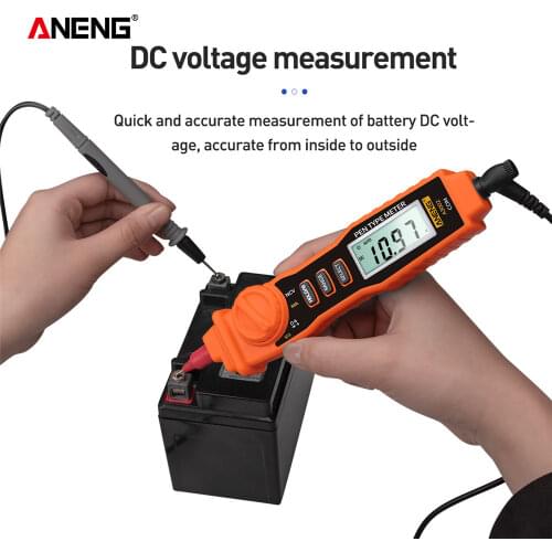 ANENG A3002 Digital Multimeter Pen Type 4000 Counts with Non Contact AC/DC Voltage Resistance Diode Continuity Tester Tool