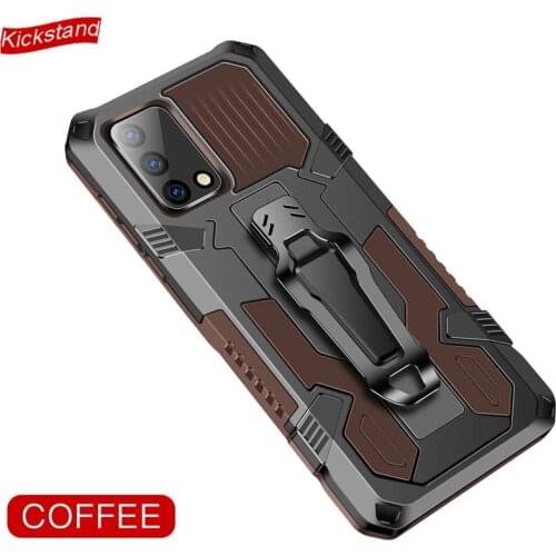 Armor Belt Case for Redmi 10X 4G 9T 9 Power 9A 9C 9 8A 7A 6A 6 K40 Pro Plus Cover Dual Layer Hard PC Soft Silicone Bumper Stand