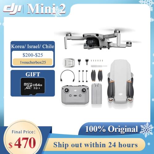 DJI Mini 2 Drone with 4K/30fps camera and 4x zoom 10km Transmission Distance mavic mini 2 brand new original in stock