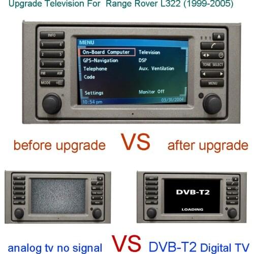 DVB-T2 Digital TV For Land Rover L322