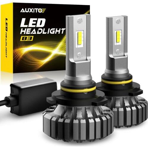 2x Fanless CSP LED 9005 HB3 9006 HB4 H11 H8 H9 Headlight 6500K White Auto Headlamp Fog Light 10000LM Automobiles Car Lights