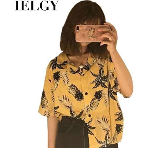 IELGY Short Blouses