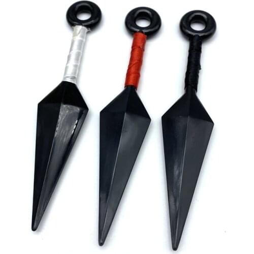 Classic Hokage Hatake Kakashi Akatsuki Uchiha Itachi Throw Kunai Knives Cosplay Props Konoha Ninja Weapon Armor Shuriken Darts