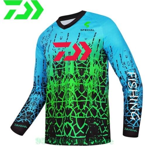 Daiwa Spring Summer Fishing Jacket Waterproof Breathable Fishing Clothing Hiking Cycling Jerseys Outdoor Wear Fishing Shirts