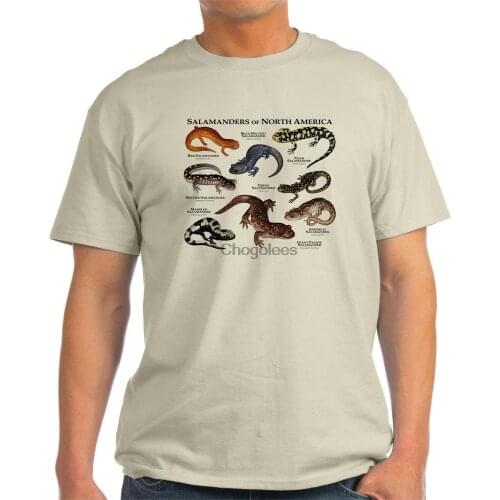 Salamanders of North America Light Cotton T-Shirt