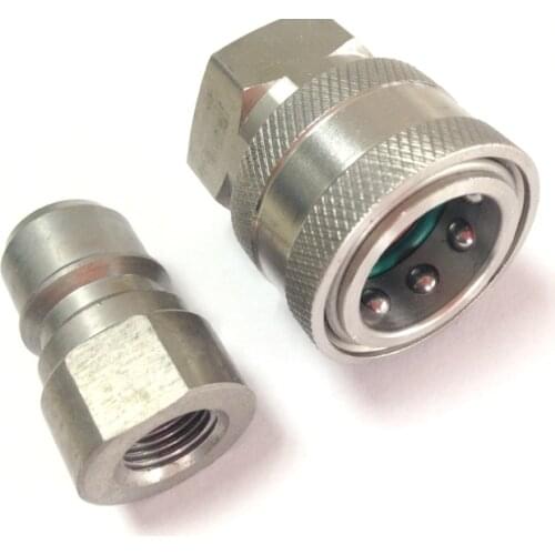 Pressure Washer G1/4" Stainless Steel Quick Connect Coupler Metal plug