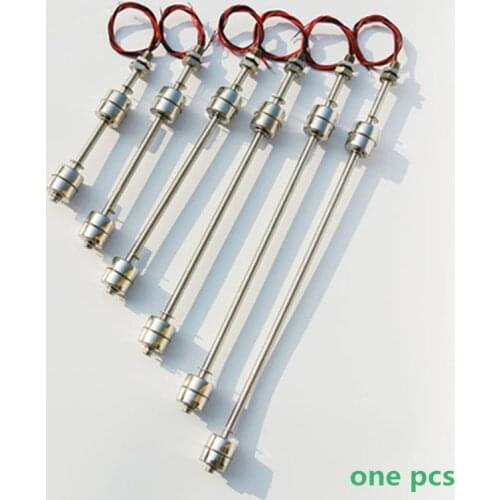 220V Float Switch Stainless Steel liquid water level sensor horizontal Double Ball float switch 450mm 500mm 550mm 600mm