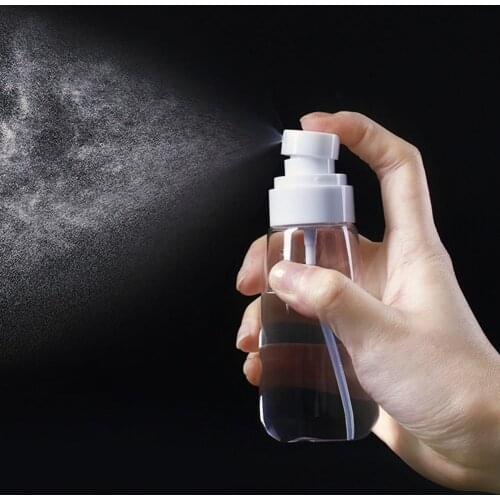 30/60/100ml Portable Travel Refillable Perfume Toner Atomizer Spray Bottle Container Empty Cosmetic Containers