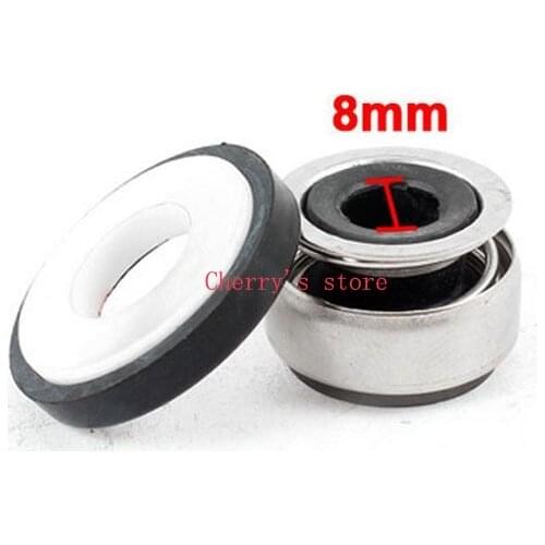 Rubber Bellows Ceramic Rotary Ring Mechanical Seal 8mm Internal Dia 10pcs