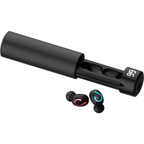 Waterproof TWS Bluetooth 5.0 Earphones Wireless Earphones 8D Hifi Stereo Sports Wireless Earphone Headset With Microphone