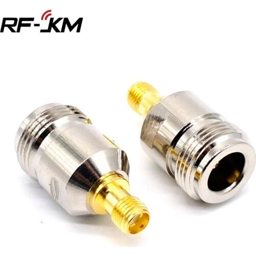 High Quality Copper RF Coaxial Coax N Female to SMA Female Connector SMA to N Plug Adapter