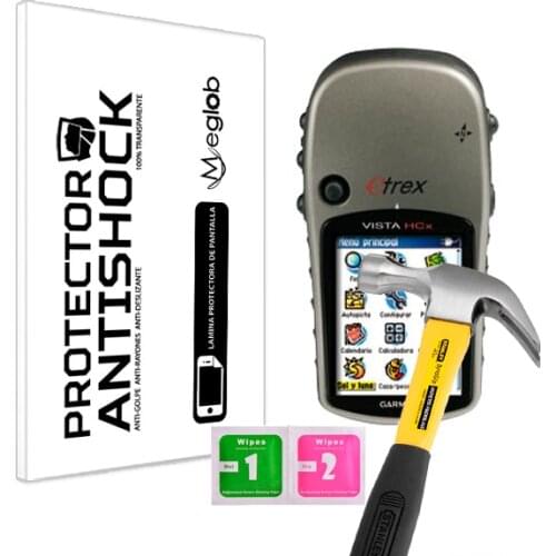 Screen protector Anti-Shock Anti-scratch Anti-Shatter compatible with GPS Garmin eTrex Vista HCx