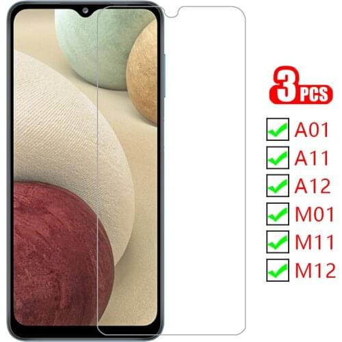Protective tempered glass for samsung a12 a11 a01 m12 m11 m01 screen protector on samsun galaxy m a 12 11 01 12a 11a 01a film 9h