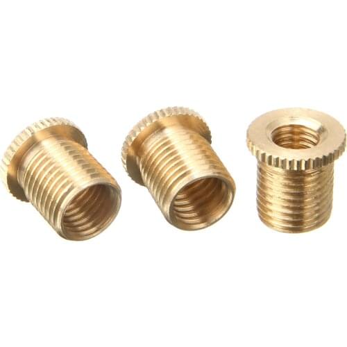 3pcs M10*1.25 M10*1.5 M8*1.25 Car Auto Gear Stick Shift Shifter Knob Head Thread Screw Adapter Universal for Car