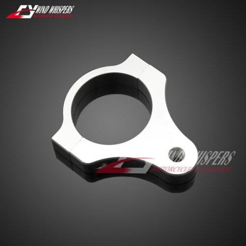 31 32 33 35 37 39 41 43 45 50 53 54mm Aluminum Steering Damper Fork Frame Mounting Clamp Bracket Foot Fixer For Motorcycle Bike