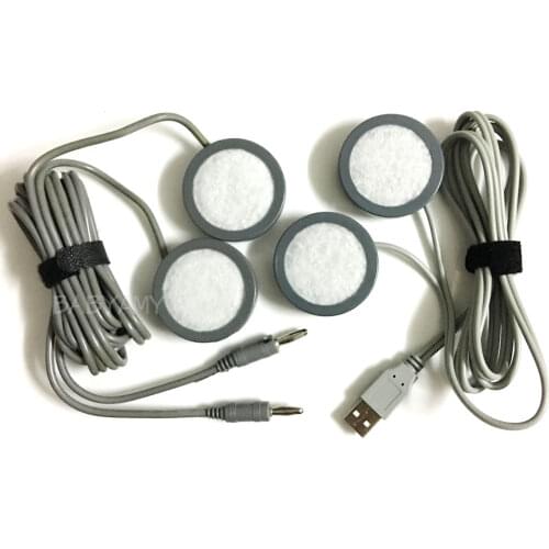 Haihua cd-9 Apparatus Accessories Small Treatment Head Thin Magnetic Electrode usb Banana plug