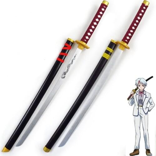 Anime Yashahime: Princess Half-Demon Higurashi Towa/Moroha Cosplay Sword Prop Halloween Carnival Cosplay Replica Weapon Props