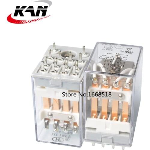 Free shipping lot (10 pieces/lot) original New HONGFA HF JZX-18FF-024-4Z2 HF18FF-024-4Z2 24VDC 14PINS 5A Power Relay