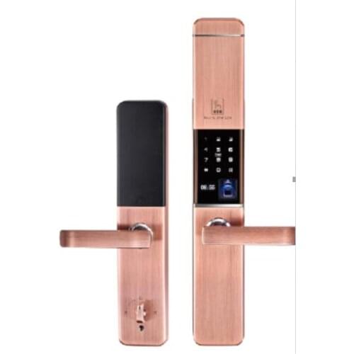 Wireless Remote Control Fingerprint / Password/ID Card/Key Access Control Door Lock