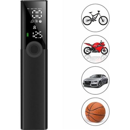 BP188 Car Air Pump Intelligent Digital Display Electric Wireless Air Pump Portable Compressor Bicycle Motorcycle Multi-Purpose