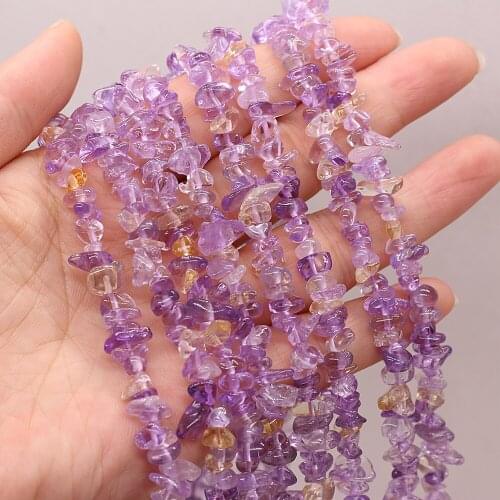 Natural Stone Beads Irregular Gravel Beads Fluorite Bead For Jewelry Making DIY Necklace Bracelet Accessory
