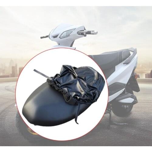 70x56cm Motorcycle Electric Bicycle Seat Cover Waterproof Sleeve Easy to Carry Protect Against Dust Debris