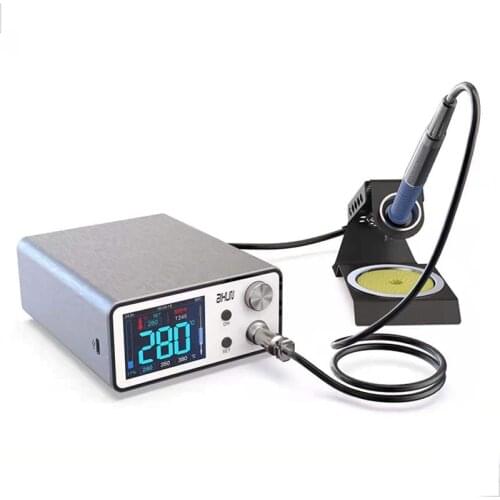 AIXUN-T3A Digital Soldering Station Portable Soldering Station Mobile Phone Repair Tool Adjustable Temperature Soldering Station