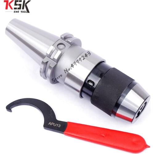 DIN69871 sk40 tool holder holder APU13 APU16 drill chuck APU drill Tool Holder small precision keyless drill chucks