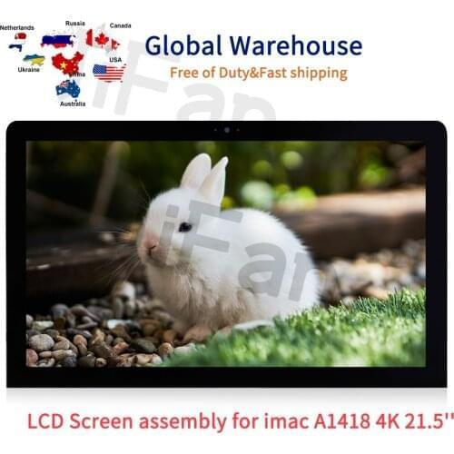 For apple iMac A1418 4k 21.5‘’ Retina Assembly for LM215UH1 SD A1(B1) LCD LED Display Screen EMC 3069