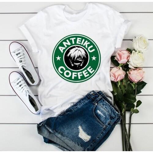 Hot Japanese Anime Tokyo Ghoul T Shirt Women TShirt Kawaii Graphic Tees Fashion Unisex Tshirt Summer Tops T-shirt F3