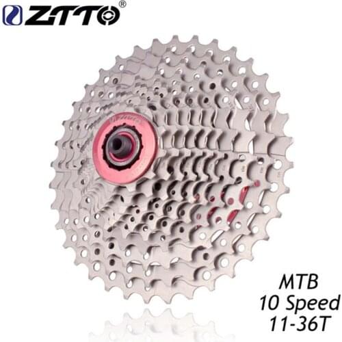 ZTTO MTB Mountain Bike Bicycle Parts 10s 30s Speed Freewheel Cassette 11-36T Compatible for Parts M590 M610 M675 M780 XT SLX