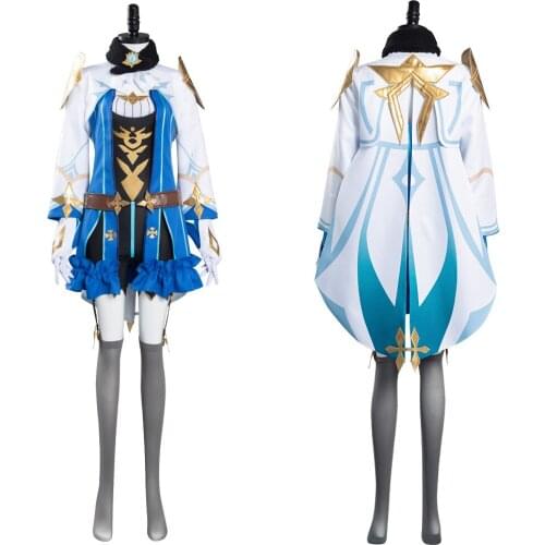 Genshin Impact Sucrose Cosplay Costume Halloween Carnival Suit