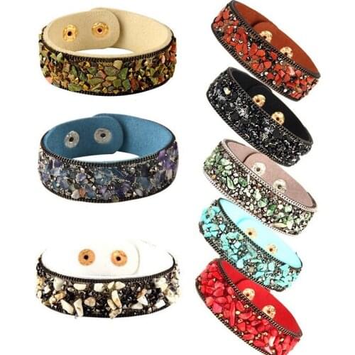 L & N Rainbery Stone Bracelets