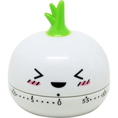 Mechanical Timer Kitchen Timer Reminder Counting Cute Four Shape Kitchen Clock Timer 60-Minute Indoor Countdown Timer KC1376