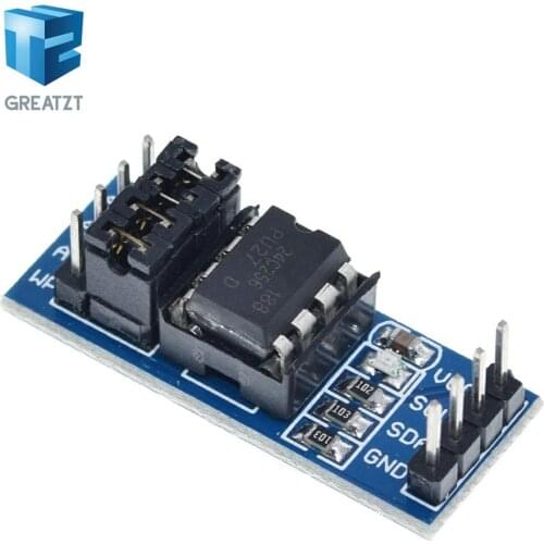GREATZT New AT24C256 24C256 I2C interface EEPROM Memory Module for arduino