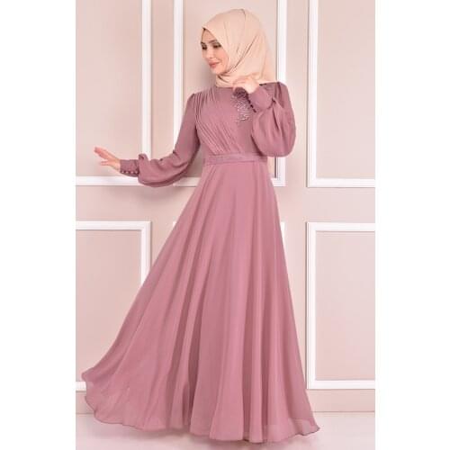 İnci Detay Abiye Pudra KBR10008